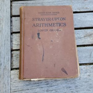 Strayer Upton Arithmetics Lower Grades HB Book